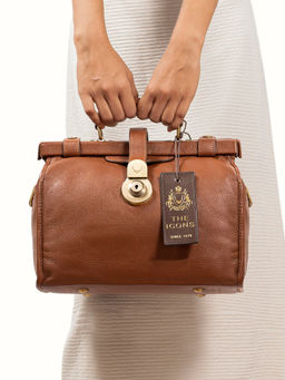 Hidesign - Grazia Tan Women's Satchel - (29 X 26 X 18 Cms)