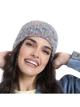 Magic Needles - Women Multicoloured Crocheted Woollen Headband
