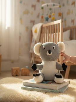 PLUCHI - Cute Koala Cotton Knitted Stuffed Soft Toy (1-2 Years)