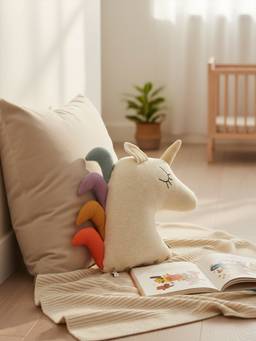 PLUCHI - Sweet Unicors Cotton Knitted Stuffed Soft Toy (1-2 Years)