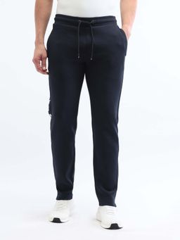 U.S. POLO ASSN. - Active Sports Mens Slim Fit Luxe Navy Blue Track Pant