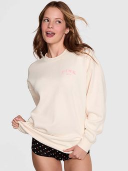Victoria's Secret - Pink Ivy Fleece Oversized Sweatshirt