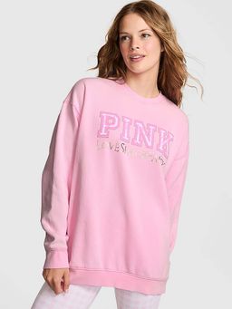 Victoria's Secret - Pink X Love Shack Fancy Oversized Sweatshirt