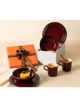 Le Creuset - Brown 6 Pcs Breakfast Set
