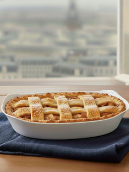 Luminarc - White Tempered Opal Smart Cuisine Carine Bake & Serve Dish