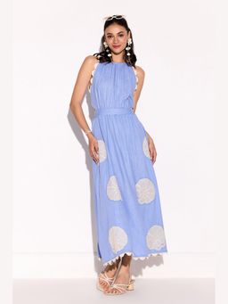 BOHO-CHIC By Sukriti Jain - Blue The Sienna Maxi Dress