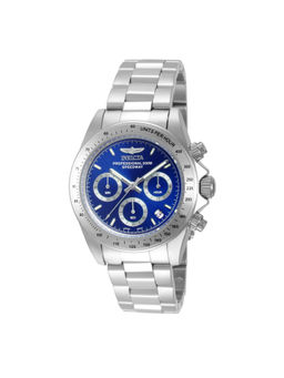 Invicta - Speedway Men 39.5 mm Steel Navy Blue Dial Watch (L)