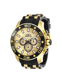 Invicta - Pro Diver Scuba Men Gold Dial Watch (L)