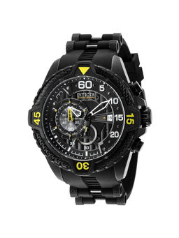 Invicta - Aviator Men Black Dial Watch (L)