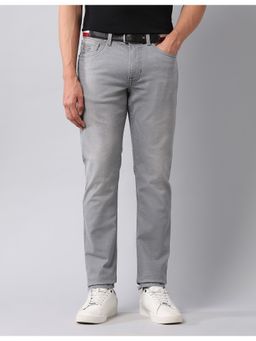 U.S. Polo Assn. Denim Co. - Mens Grey Brandon Slim Tapered Fit Jeans