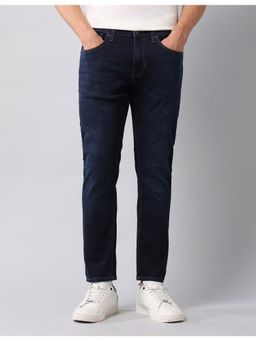 U.S. Polo Assn. Denim Co. - Mens Blue Henry Light Fade Tapered Fit Jeans