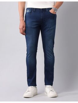 U.S. Polo Assn. Denim Co. - Mens Blue Henry Light Fade Tapered Fit Jeans