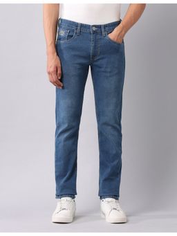 U.S. Polo Assn. Denim Co. - Mens Blue Regallo Light Fade Skinny Fit Jeans