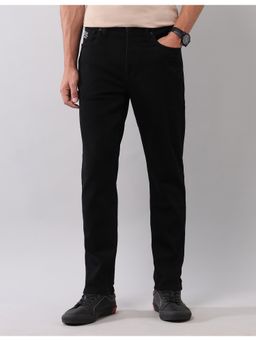 U.S. Polo Assn. Denim Co. - Mens Black Cole Comfort Cropped Fit Jeans
