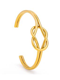 Veli Jewels - Women Gold Statement 18K Gold Plated Cuff