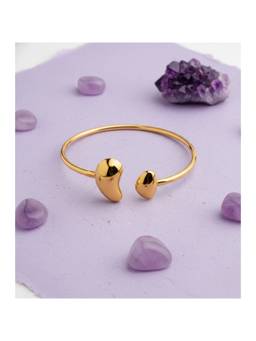 Veli Jewels - Women Gold Statement 18K Gold Plated Cuff