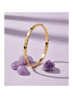 Veli Jewels - Women Gold Statement 18K Gold Plated Bracelet