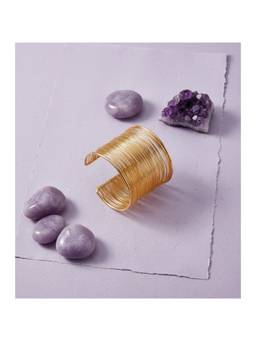 Veli Jewels - Women Gold Statement 18K Gold Plated Cuff
