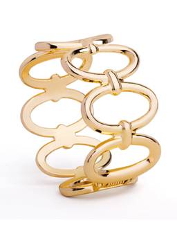 Veli Jewels - Women Gold Statement 18K Gold Plated Bracelet