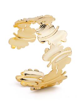 Veli Jewels - Women Gold Statement 18K Gold Plated Cuff