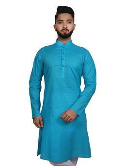 SG LEMAN - Sky Blue Kurta for Men