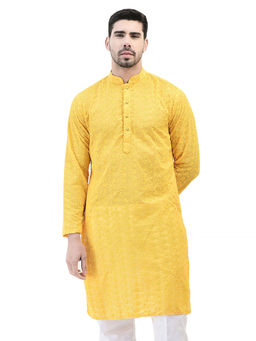 SG LEMAN - Yellow Kurta for Men
