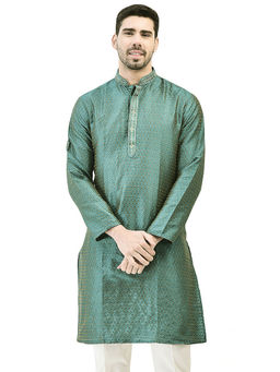 SG LEMAN - Green Kurta for Men