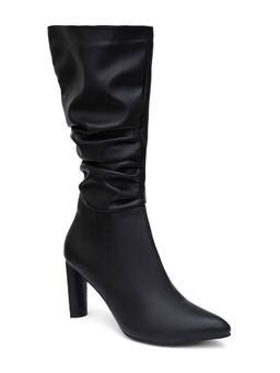 Sherrif Shoes - Womens Fashionable Black Color Boots