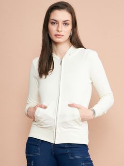 98 Degree North - Women Zipper Hooded Sweatshirt