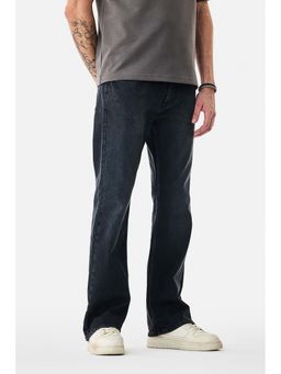 Snitch - Blue Washed Bootcut Casual Jeans for Men