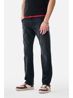 Snitch - Black Washed Comfortable Casual Jeans for Men