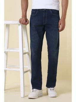 Allen Solly - Men Navy Dark Wash Jeans