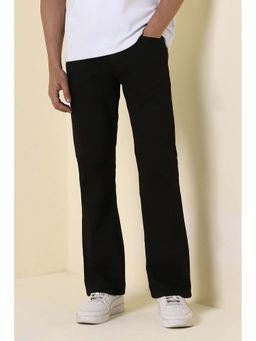 Allen Solly - Men Black Dark Wash Jeans