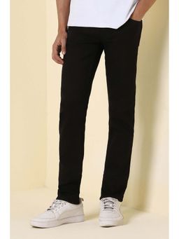 Allen Solly - Men Black Dark Wash Jeans