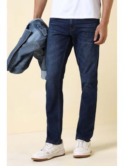 Allen Solly - Men Navy Dark Wash Jeans
