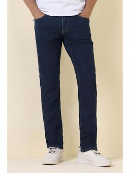Allen Solly - Men Navy Dark Wash Jeans