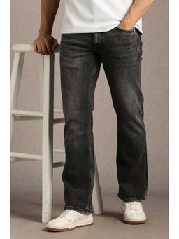 Louis Philippe - Men Grey Mid Slim Fit Jeans