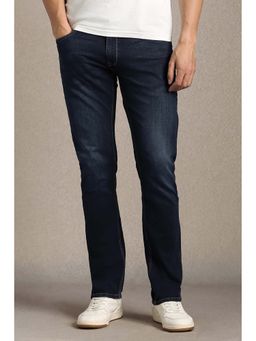 Louis Philippe - Men Navy Light Slim Fit Jeans