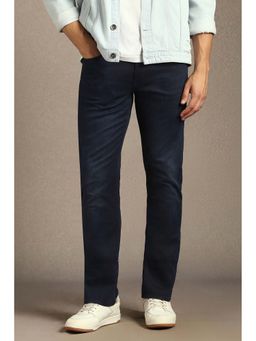 Louis Philippe - Men Navy Light Slim Fit Jeans