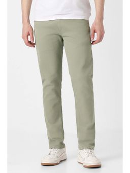 Peter England - Men Green Dark Wash Jeans