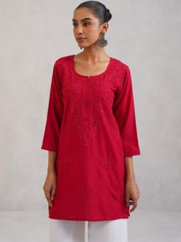 Colorkosh - Chikankari Embroidered Stylish Kurti