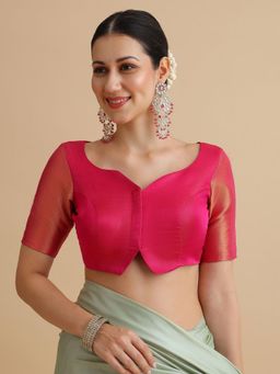 Niraha - Pink Short Sleeve Blouse