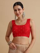 Red color option, Sold out, Currently selected