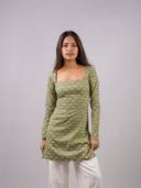 Green color option, Sold out, Currently selected