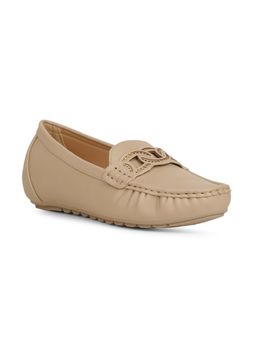 Bata - Beige Casual Loafers for Women