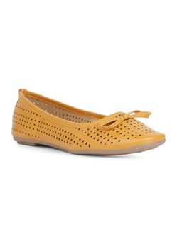 Bata - Yellow Women's Casual Ballerina