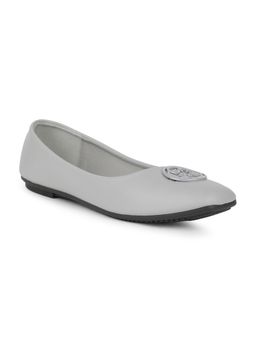 Bata - Grey Women's Casual Flats Ballerina