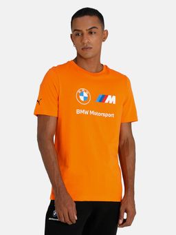 Puma - BMW M Motorsport ESS Logo Men Orange T-Shirts