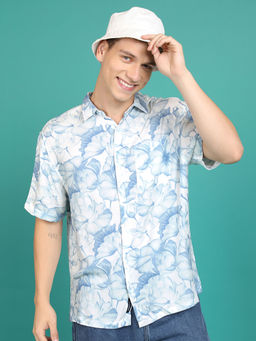 HIGHLANDER - Men's White Oversized Shirt