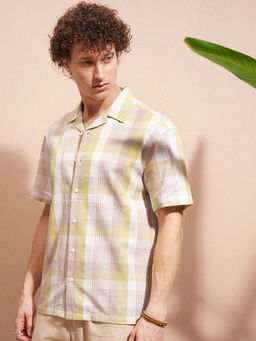 HIGHLANDER - Multi-Colour Cuban Collar Shirt